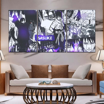Naruto Wall Art - OP5045 - Sasuke Uchiha - Naruto Poster - Naruto Canvas