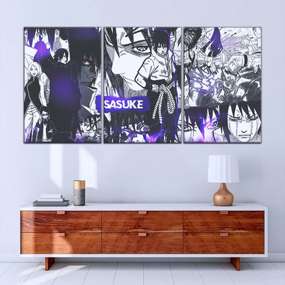 Naruto Wall Art - OP5045 - Sasuke Uchiha - Naruto Poster - Naruto Canvas