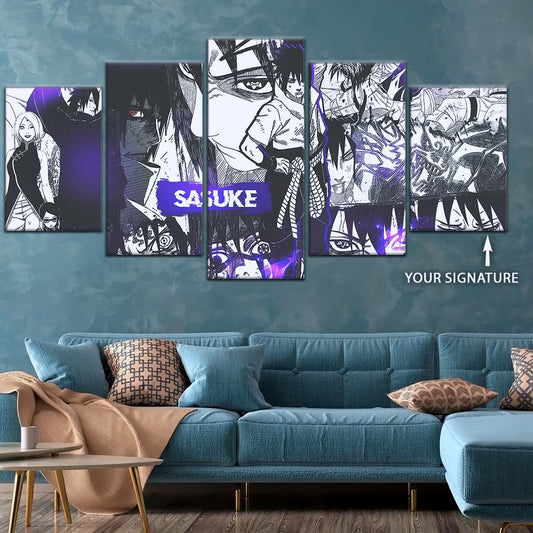 Naruto Wall Art - OP5045 - Sasuke Uchiha - Naruto Poster - Naruto Canvas