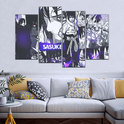 Naruto Wall Art - OP5045 - Sasuke Uchiha - Naruto Poster - Naruto Canvas
