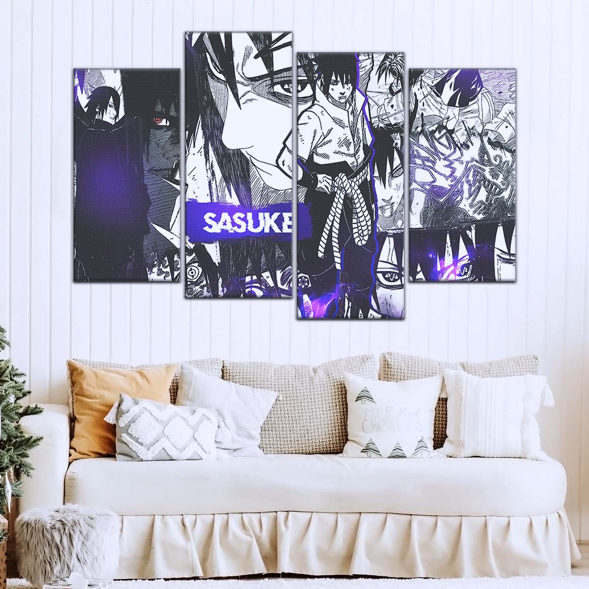 Naruto Wall Art - OP5045 - Sasuke Uchiha - Naruto Poster - Naruto Canvas