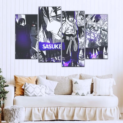 Naruto Wall Art - OP5045 - Sasuke Uchiha - Naruto Poster - Naruto Canvas