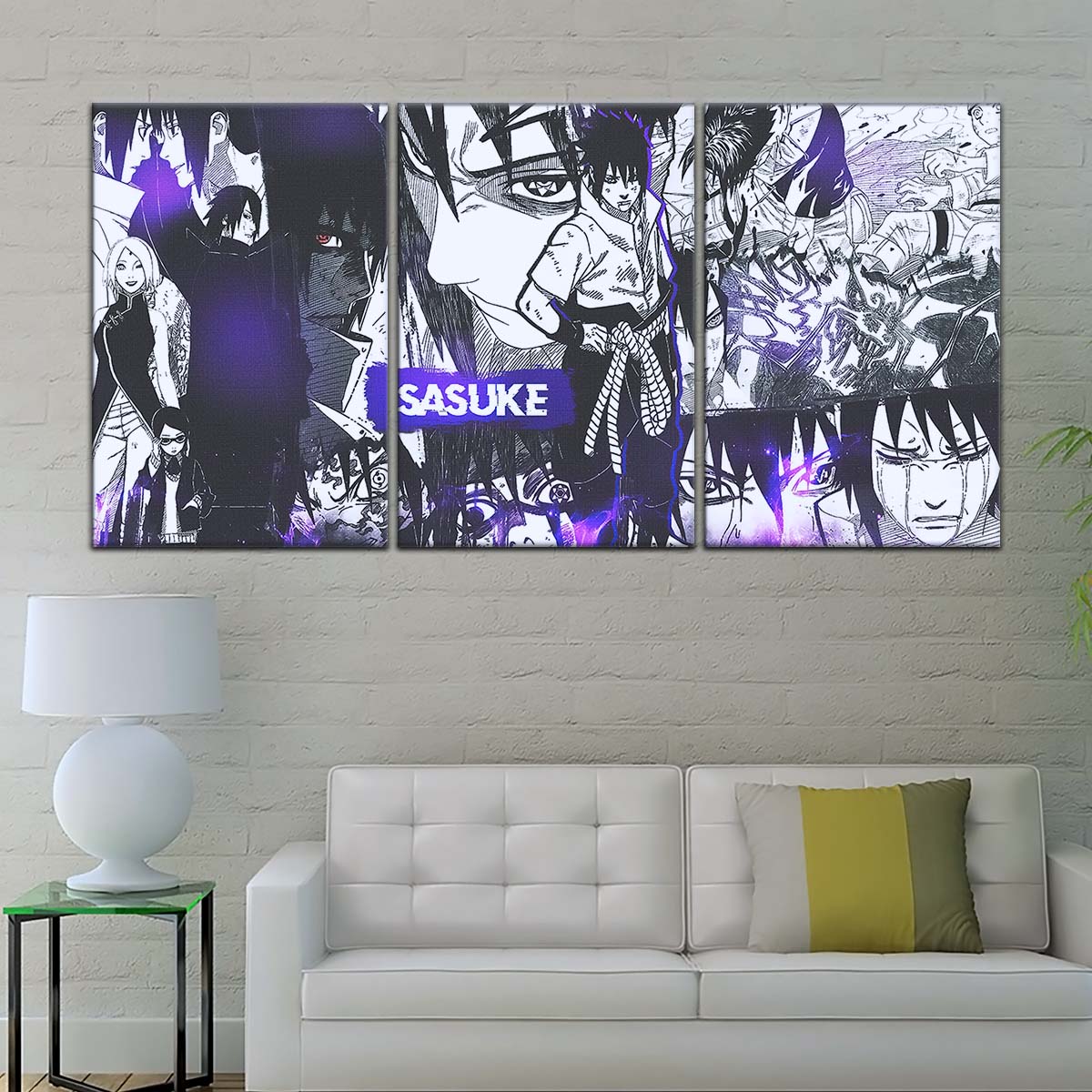 Naruto Wall Art - OP5045 - Sasuke Uchiha - Naruto Poster - Naruto Canvas