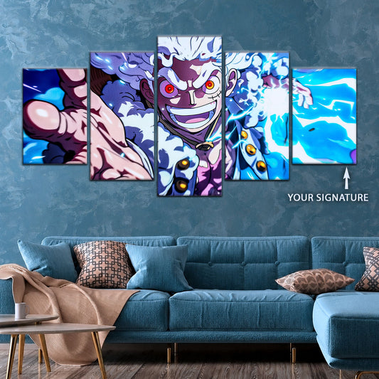 One Piece Canvas Wall Art - OP5024 - Luffy Gear Fifth