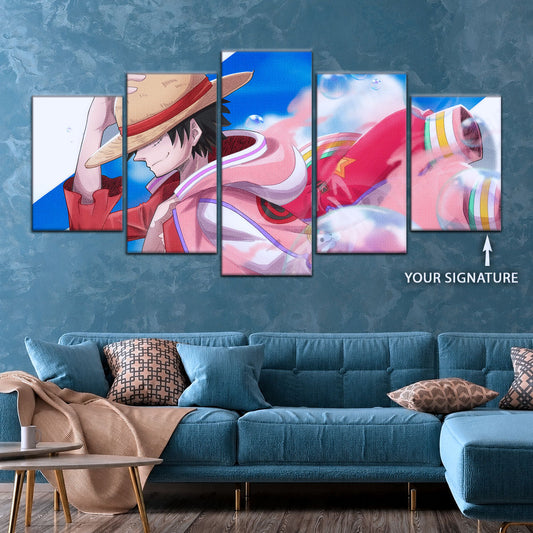 One Piece Canvas Wall Art - OP5042 - Monkey D. Luffy