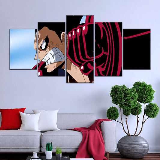 One Piece Canvas Wall Art - OP5049 - Gear Fourth Luffy Unleashed