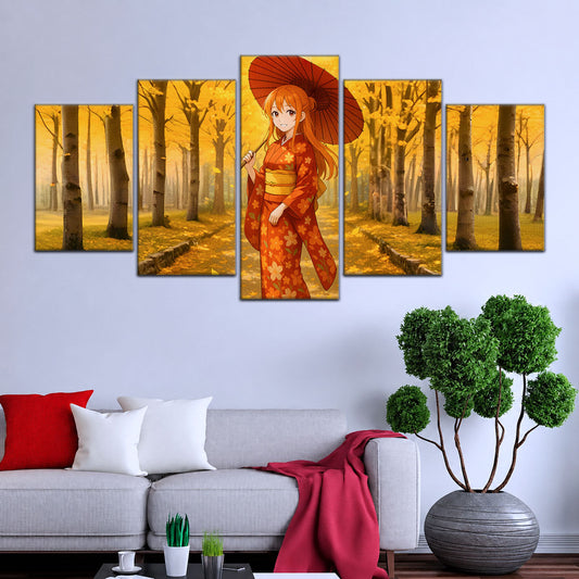 One Piece Canvas Wall Art - OP5053 - Nami Cat Burglar