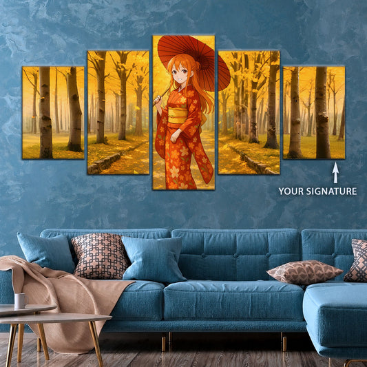 One Piece Canvas Wall Art - OP5053 - Nami Cat Burglar