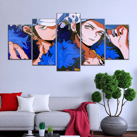 One Piece Canvas Wall Art - OP5095 - Trafalgar Law Room Shambles