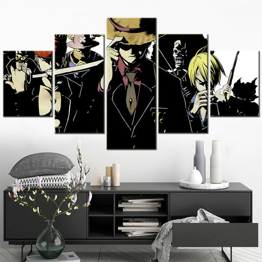 One Piece Monster Trio Canvas Wall Art - OP5124 - Monkey D. Luffy - Roronoa Zoro - Sanji