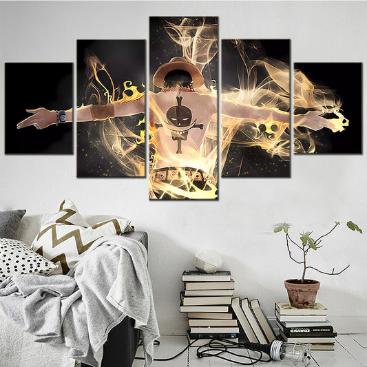 One Piece Canvas Wall Art - OP5161 - Fire Fist Ace