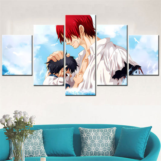 One Piece Canvas Wall Art - OP5176 - Shanks - Don't Cry You Are Man