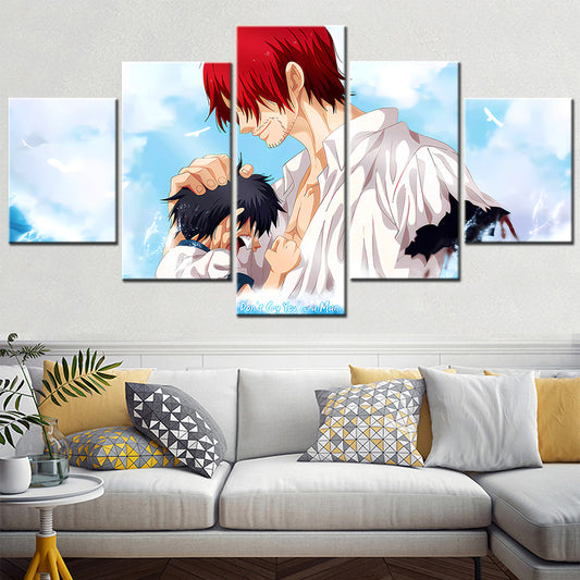 One Piece Canvas Wall Art - OP5176 - Shanks - Don't Cry You Are Man