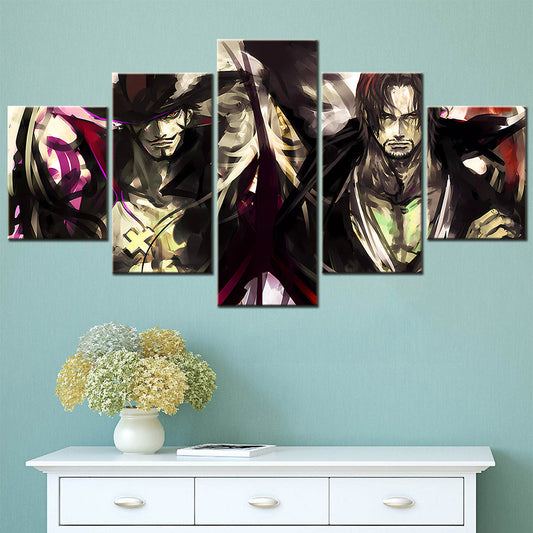 One Piece Canvas Wall Art - OP5177 - Shanks - Fire Fist Ace