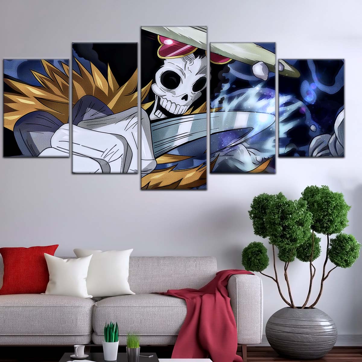 One Piece Wall Art - OP5004 - Brook - One Piece Poster - One Piece Canvas
