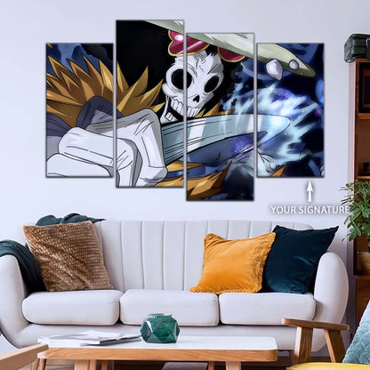 One Piece Wall Art - OP5004 - Brook - One Piece Poster - One Piece Canvas