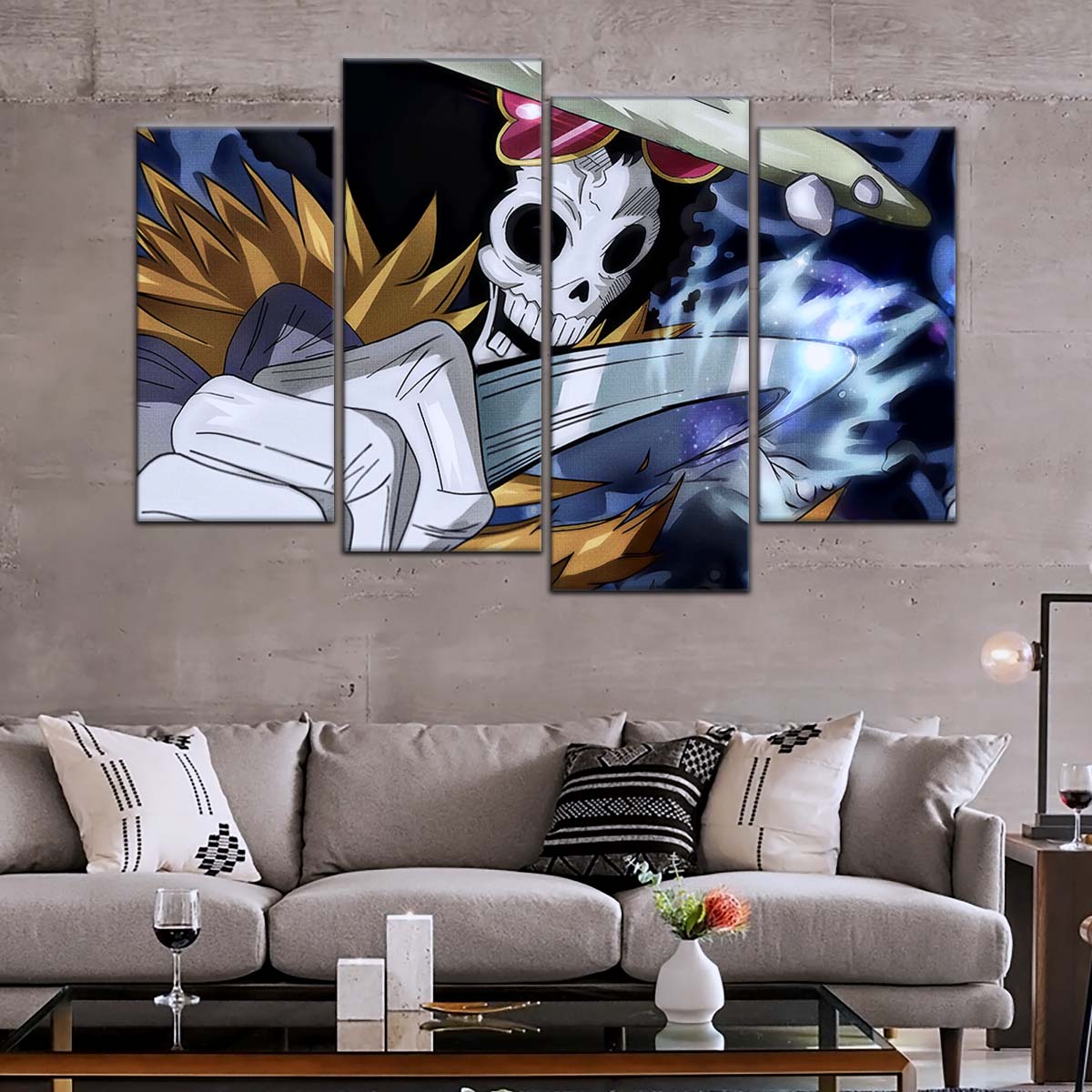 One Piece Wall Art - OP5004 - Brook - One Piece Poster - One Piece Canvas