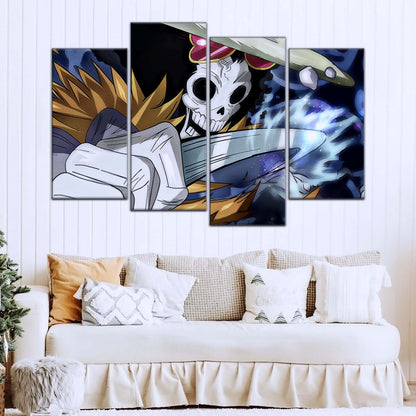 One Piece Wall Art - OP5004 - Brook - One Piece Poster - One Piece Canvas