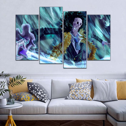 One Piece Wall Art - OP5005 - Brook - One Piece Poster - One Piece Canvas
