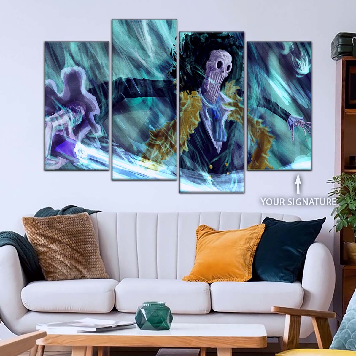 One Piece Wall Art - OP5005 - Brook - One Piece Poster - One Piece Canvas