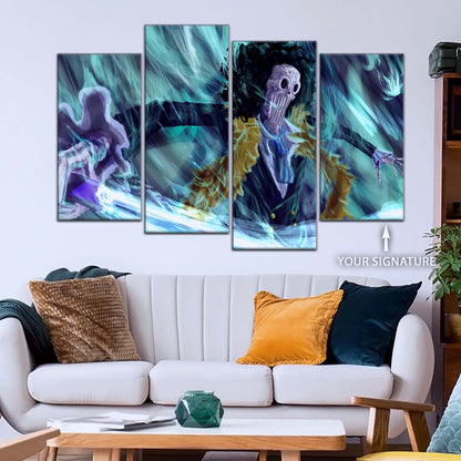 One Piece Wall Art - OP5005 - Brook - One Piece Poster - One Piece Canvas