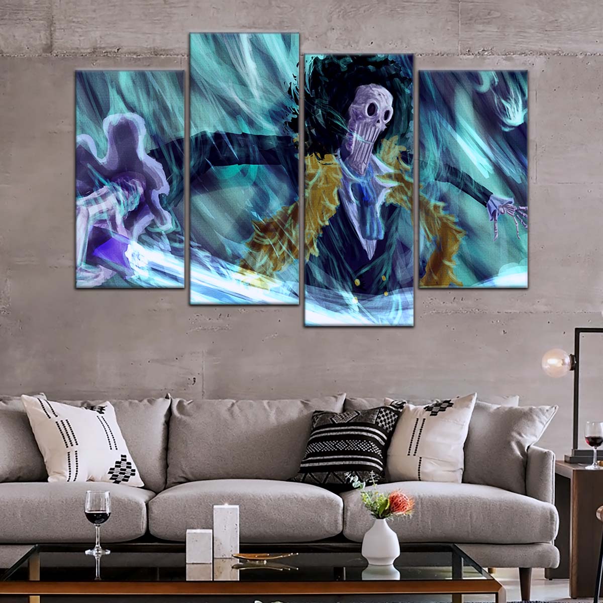 One Piece Wall Art - OP5005 - Brook - One Piece Poster - One Piece Canvas