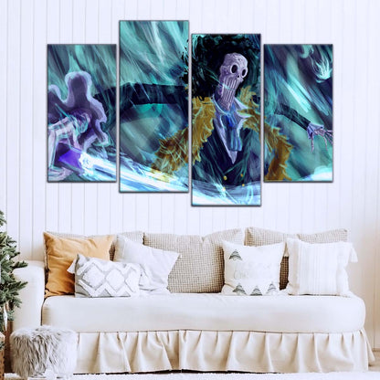 One Piece Wall Art - OP5005 - Brook - One Piece Poster - One Piece Canvas