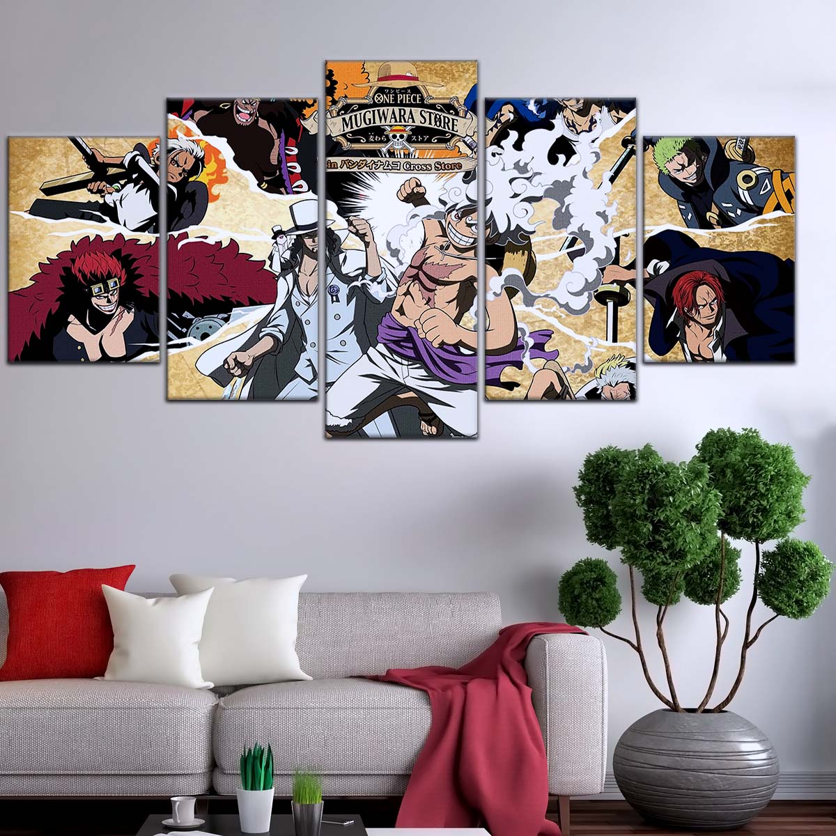 One Piece Wall Art - OP5006 - Monkey D. Luffy Gear 5 - One Piece Poster - One Piece Canvas