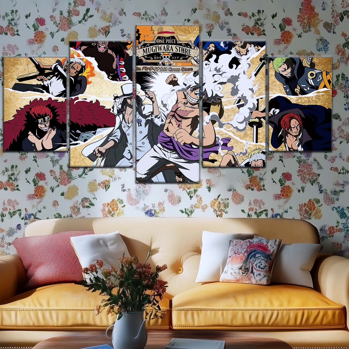 One Piece Wall Art - OP5006 - Monkey D. Luffy Gear 5 - One Piece Poster - One Piece Canvas