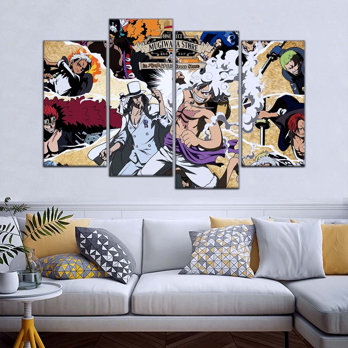 One Piece Wall Art - OP5006 - Monkey D. Luffy Gear 5 - One Piece Poster - One Piece Canvas