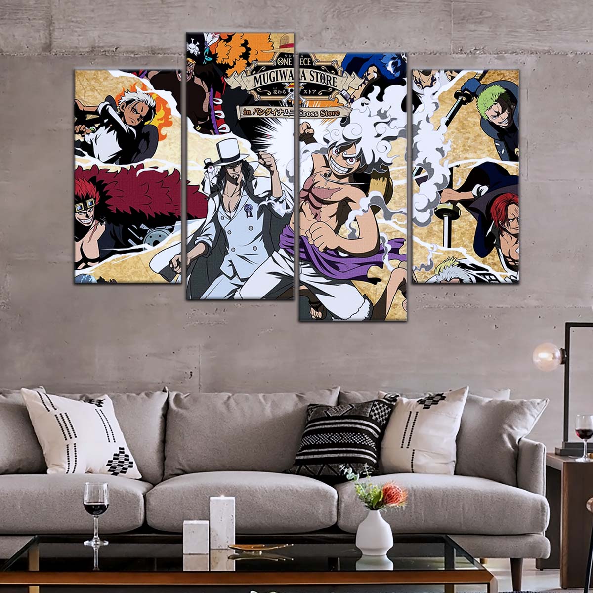 One Piece Wall Art - OP5006 - Monkey D. Luffy Gear 5 - One Piece Poster - One Piece Canvas