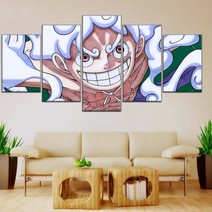 One Piece Wall Art - OP5007 - Monkey D. Luffy Gear 5 - One Piece Poster - One Piece Canvas