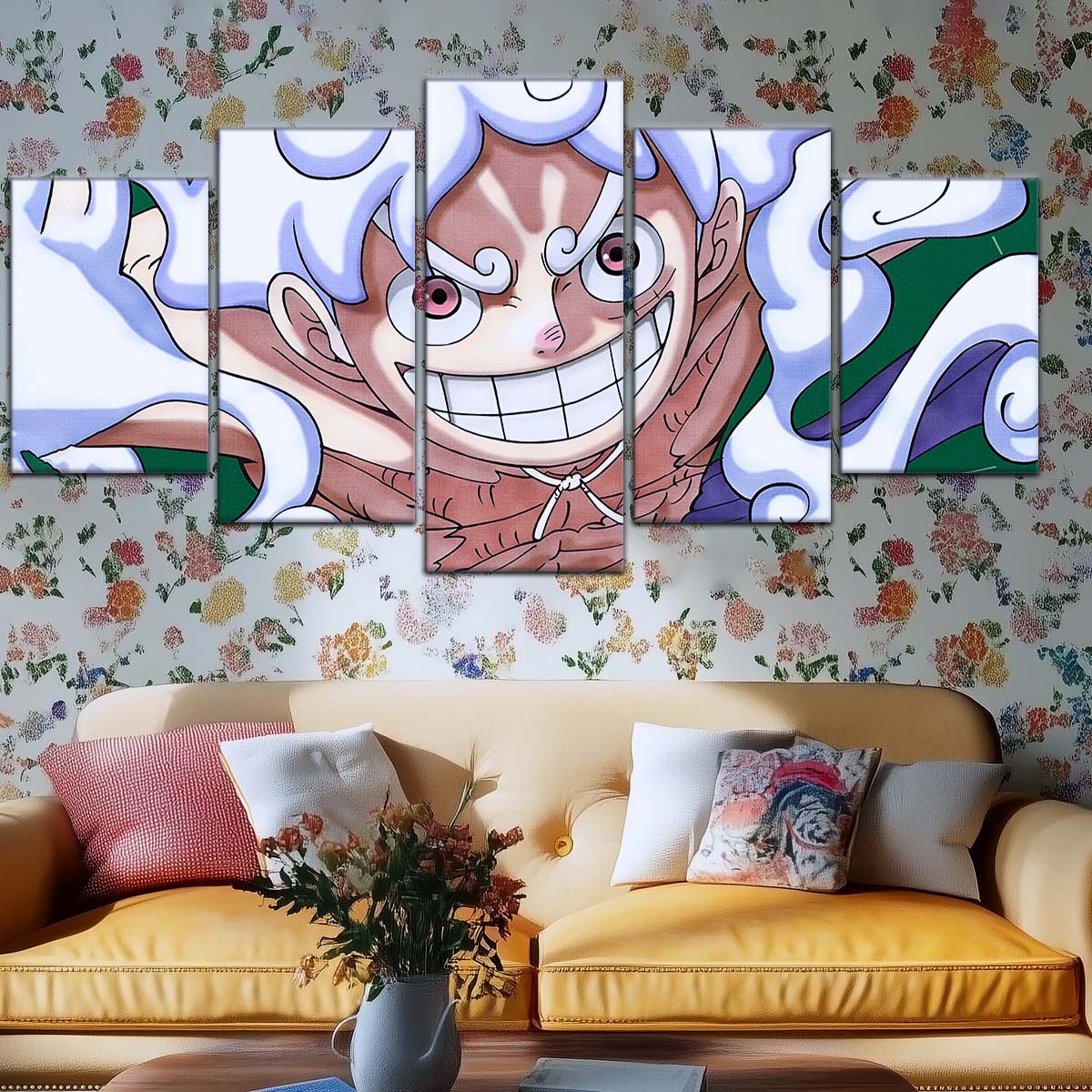 One Piece Wall Art - OP5007 - Monkey D. Luffy Gear 5 - One Piece Poster - One Piece Canvas