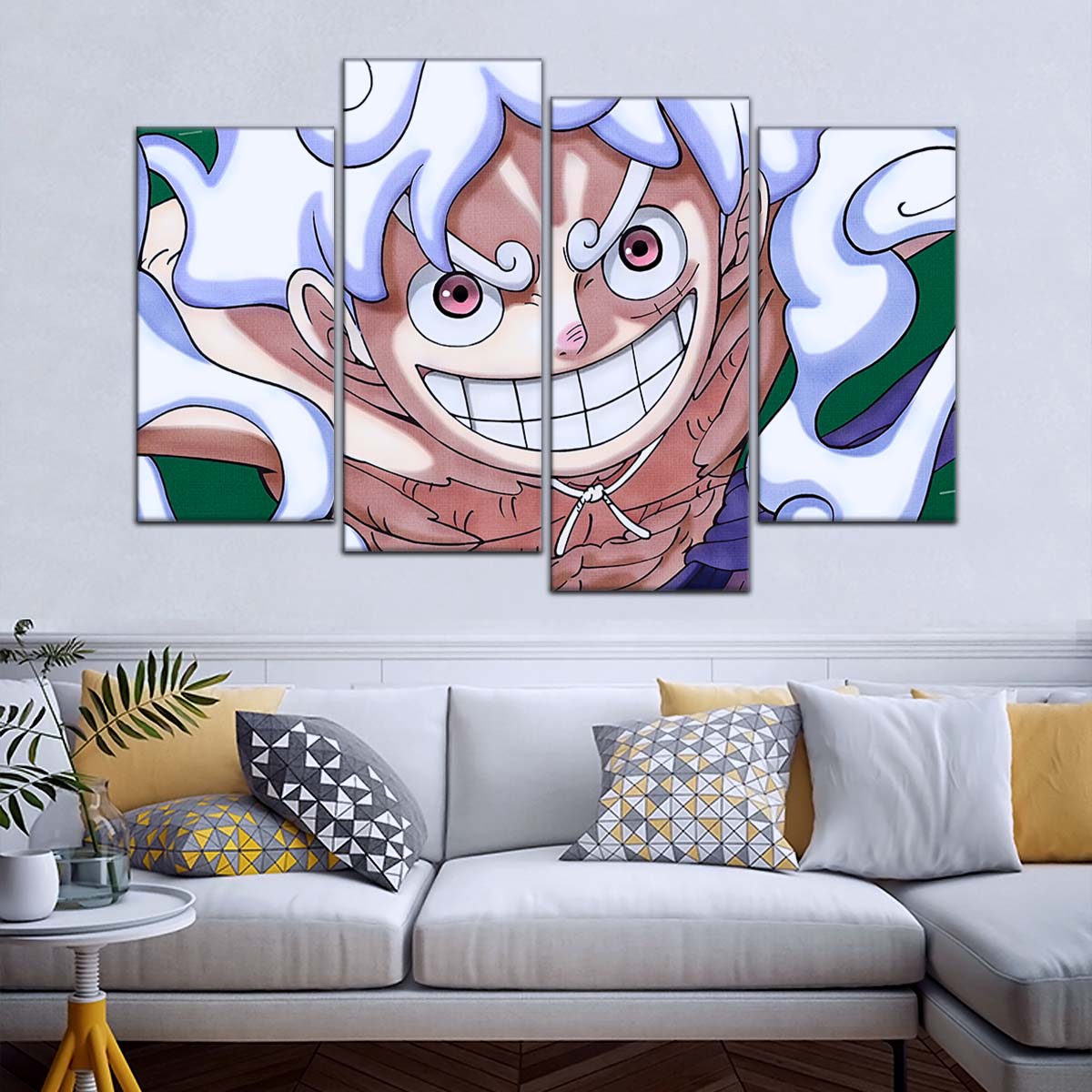 One Piece Wall Art - OP5007 - Monkey D. Luffy Gear 5 - One Piece Poster - One Piece Canvas
