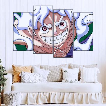 One Piece Wall Art - OP5007 - Monkey D. Luffy Gear 5 - One Piece Poster - One Piece Canvas
