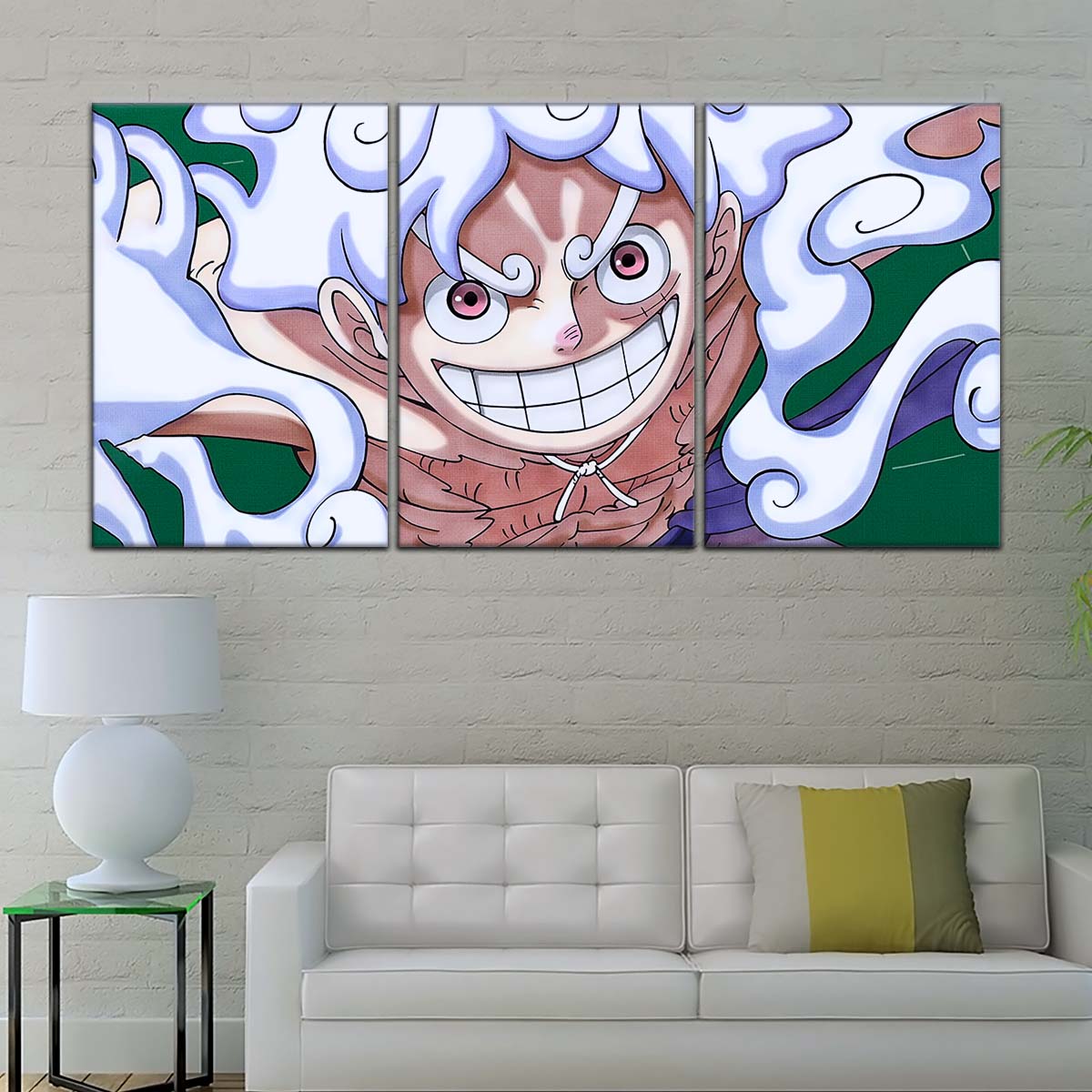 One Piece Wall Art - OP5007 - Monkey D. Luffy Gear 5 - One Piece Poster - One Piece Canvas