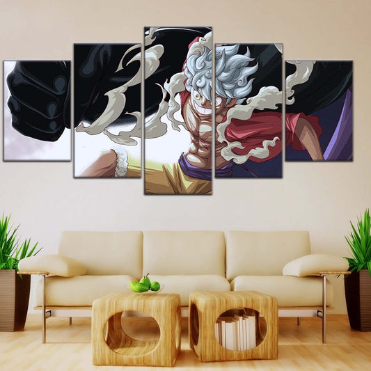 One Piece Wall Art - OP5010 - Monkey D. Luffy Gear 5 - One Piece Poster - One Piece Canvas