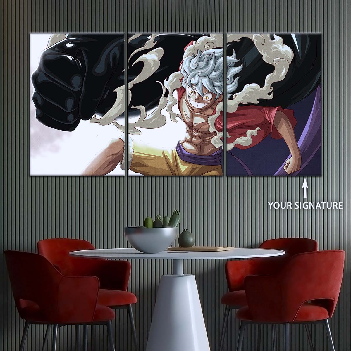 One Piece Wall Art - OP5010 - Monkey D. Luffy Gear 5 - One Piece Poster - One Piece Canvas