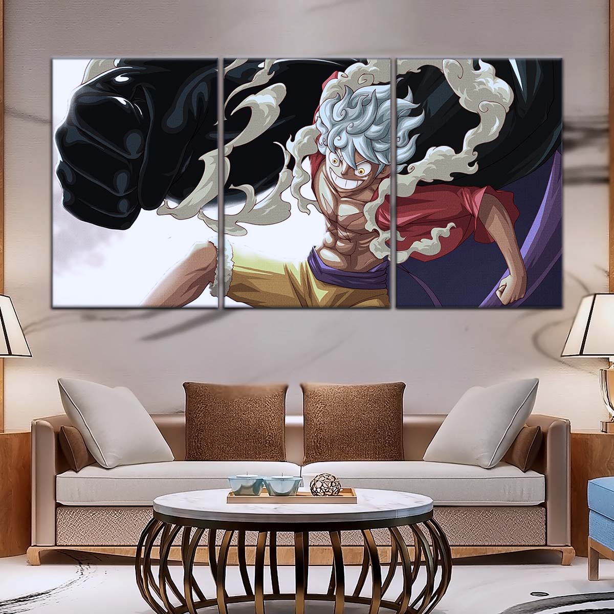 One Piece Wall Art - OP5010 - Monkey D. Luffy Gear 5 - One Piece Poster - One Piece Canvas