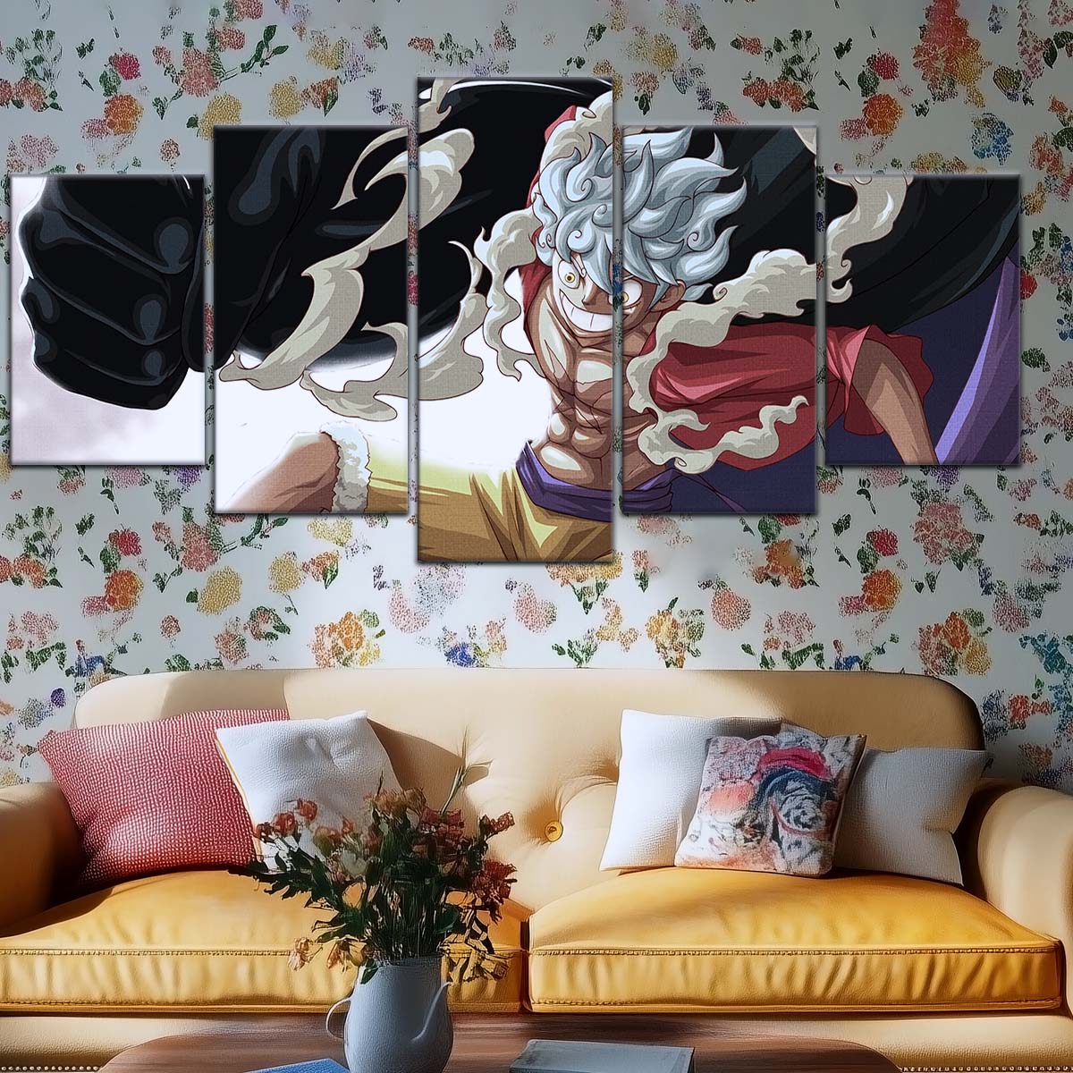One Piece Wall Art - OP5010 - Monkey D. Luffy Gear 5 - One Piece Poster - One Piece Canvas