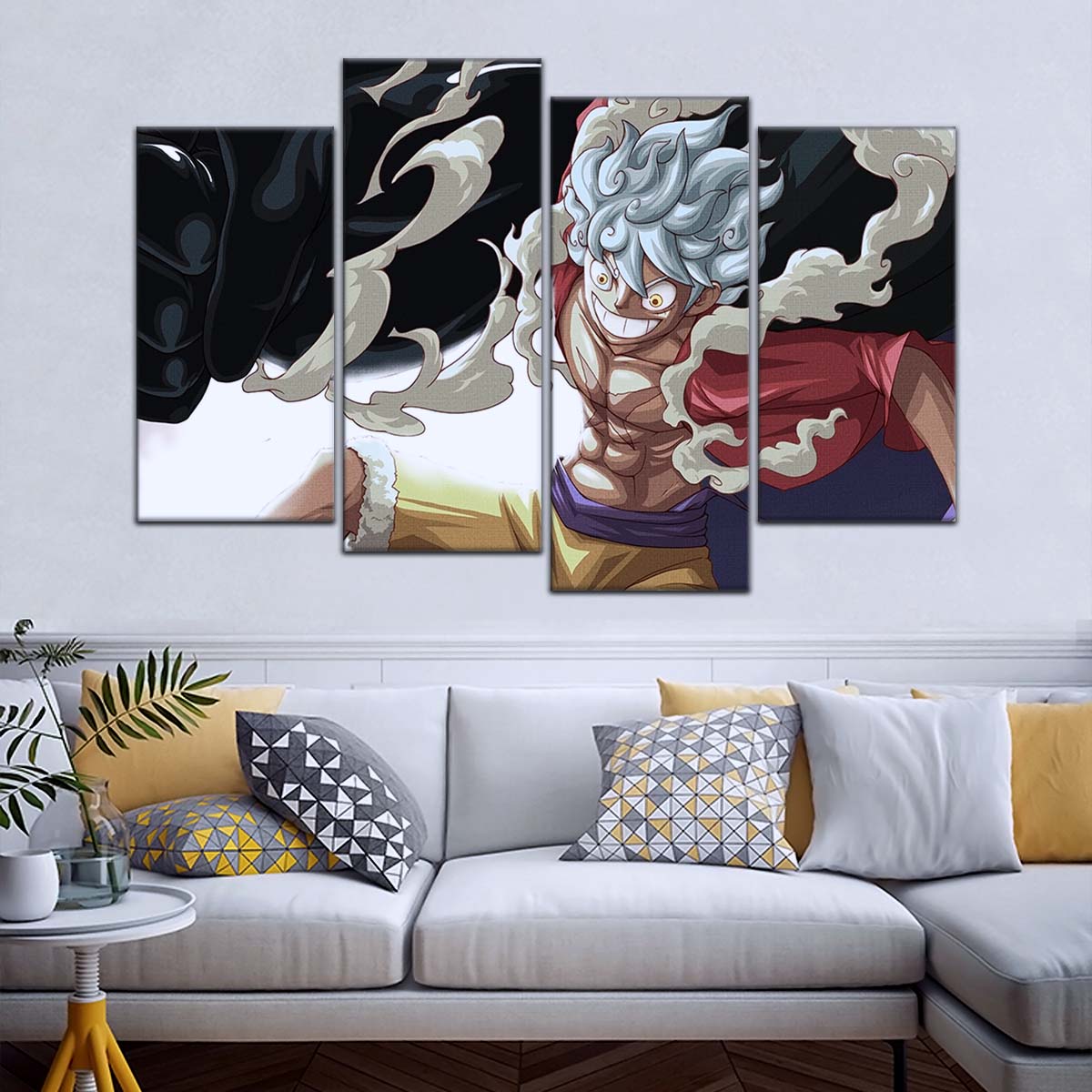 One Piece Wall Art - OP5010 - Monkey D. Luffy Gear 5 - One Piece Poster - One Piece Canvas