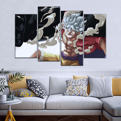 One Piece Wall Art - OP5010 - Monkey D. Luffy Gear 5 - One Piece Poster - One Piece Canvas