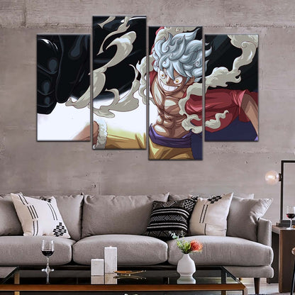 One Piece Wall Art - OP5010 - Monkey D. Luffy Gear 5 - One Piece Poster - One Piece Canvas