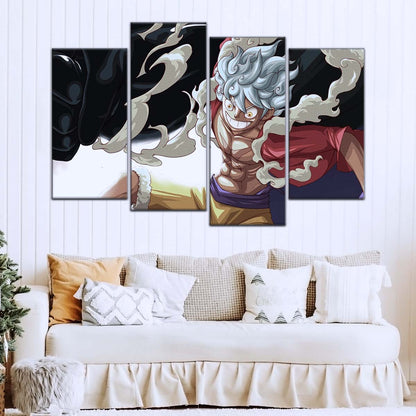 One Piece Wall Art - OP5010 - Monkey D. Luffy Gear 5 - One Piece Poster - One Piece Canvas
