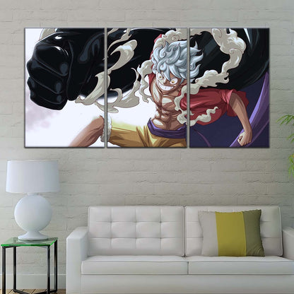 One Piece Wall Art - OP5010 - Monkey D. Luffy Gear 5 - One Piece Poster - One Piece Canvas