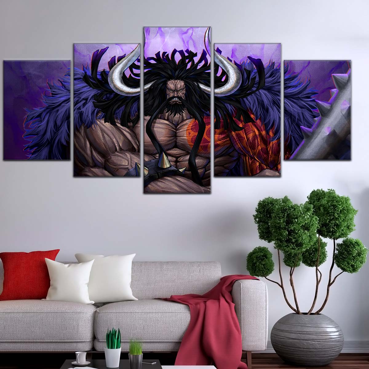 One Piece Wall Art - OP5011 - Kaido - One Piece Poster - One Piece Canvas
