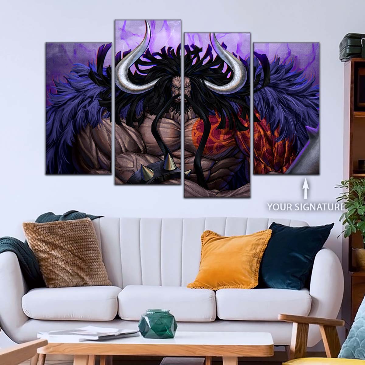 One Piece Wall Art - OP5011 - Kaido - One Piece Poster - One Piece Canvas