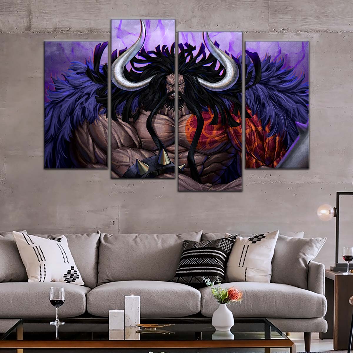 One Piece Wall Art - OP5011 - Kaido - One Piece Poster - One Piece Canvas
