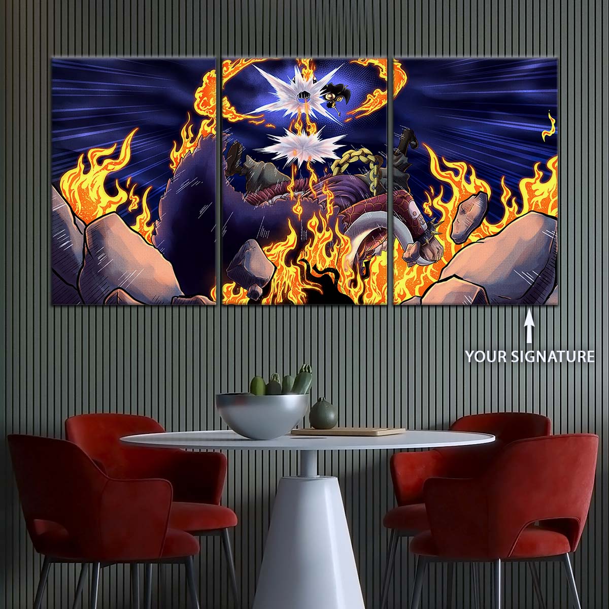 One Piece Wall Art - OP5012 - Monkey D. Luffy - One Piece Poster - One Piece Canvas