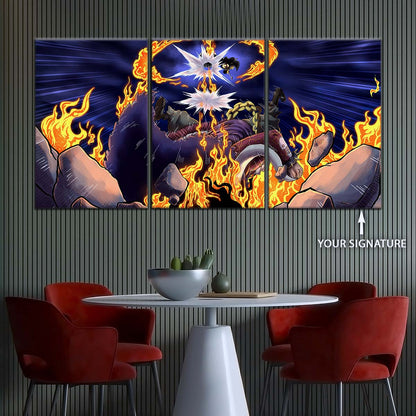 One Piece Wall Art - OP5012 - Monkey D. Luffy - One Piece Poster - One Piece Canvas